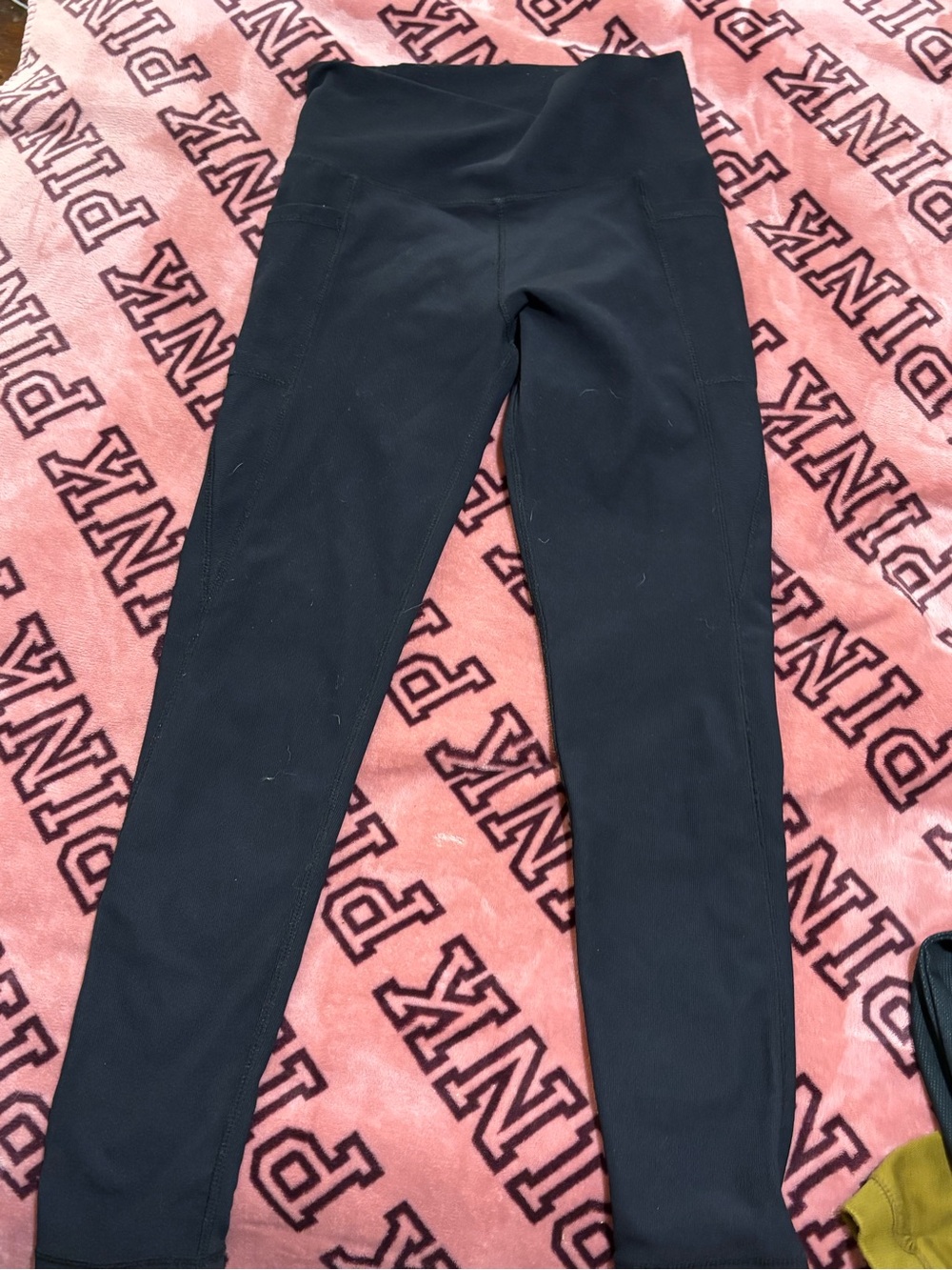 High-Waist Black Women's Leggings